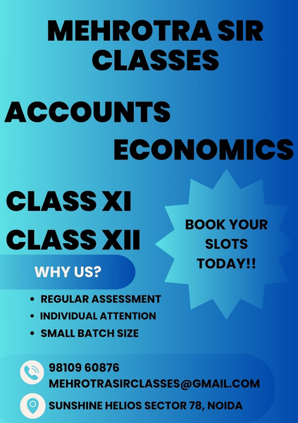 Cover photo of Mehrotra Sir Accounts Classes